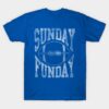 Sunday Funday Football Retro Fade T-Shirt Official Football Merch