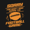 Sorry For What I Said During The Football Game Tank Top Official Football Merch