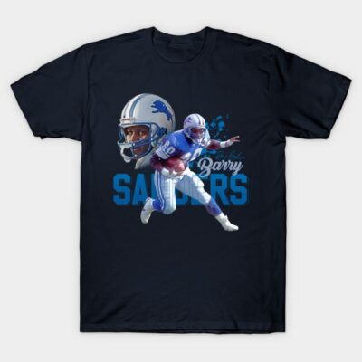 Barry Sanders T-Shirt Official Football Merch