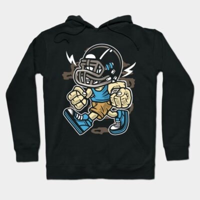 Angry Football Player Hoodie Official Football Merch