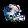 Dallas Cowboys Helmet Artwork Pin Official Cow Anime Merch