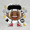 American Football Ball Cartoon Crewneck Sweatshirt Official Football Merch