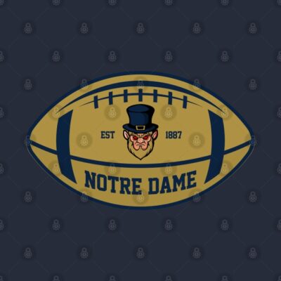 Notre Dame Team Colors Football Hoodie Official Football Merch