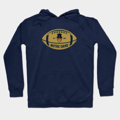 Notre Dame Team Colors Football Hoodie Official Football Merch