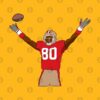 Jerry Rice T-Shirt Official Football Merch