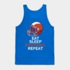 Eat Sleep Football Repeat Tank Top Official Football Merch