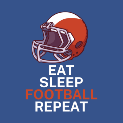 Eat Sleep Football Repeat Tank Top Official Football Merch