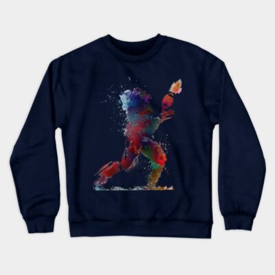 American Football Player Football Sport Crewneck Sweatshirt Official Football Merch