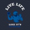 Live Life Like Its 4Th And Goal Tank Top Official Football Merch