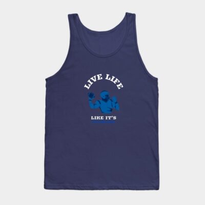 Live Life Like Its 4Th And Goal Tank Top Official Football Merch