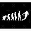 Evolution Of Man To American Football Player Vintage, Rugby Sport Gift Tapestry Official Football Merch