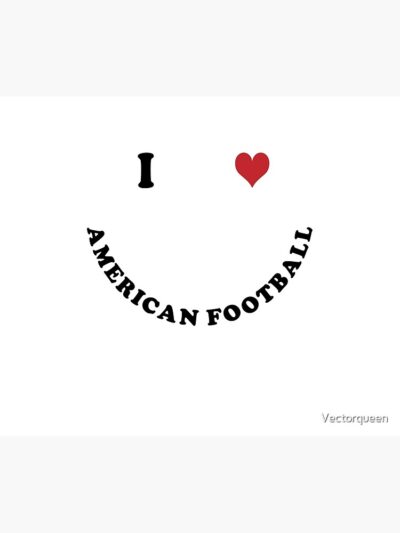 I Love American Football Tapestry Official Football Merch