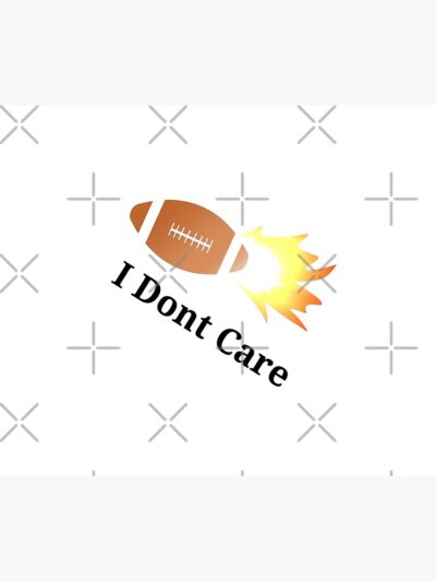 Idc American Football Lover - Funny And Cute Quotes Tapestry Official Football Merch