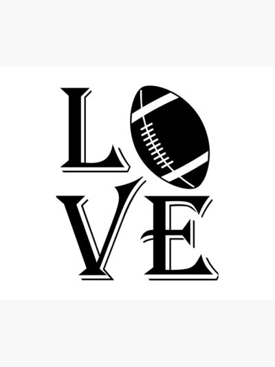 Football Lover : American Football Player Quote Tapestry Official Football Merch