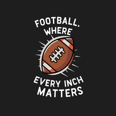 Football Where Every Inch Matters Tote Bag Official Football Merch