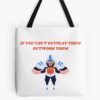 Americam Football Quotes Player Tote Bag Official Football Merch