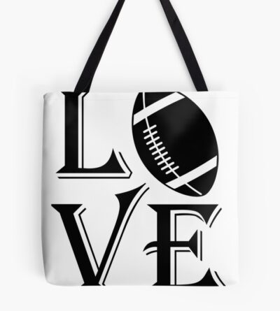 Football Lover : American Football Player Quote Tote Bag Official Football Merch