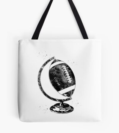 American Football Globe Tote Bag Official Football Merch