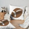 American Football - Ball Throw Pillow Official Football Merch