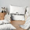 Victory Is Sweet Throw Pillow Official Football Merch