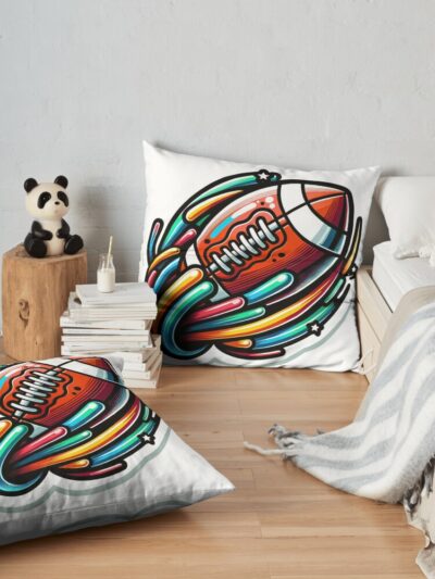 Throw Pillow Official Football Merch