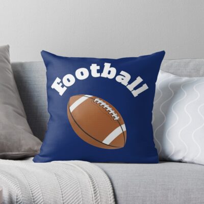 American Football Throw Pillow Official Football Merch