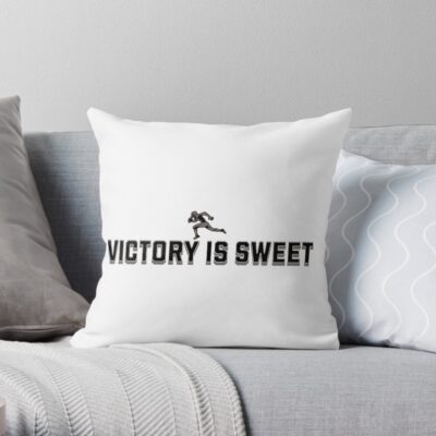 Victory Is Sweet Throw Pillow Official Football Merch