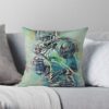 American Football Player Throw Pillow Official Football Merch