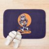 American Football Skeleton Halloween Men Boys Football Fan Bath Mat Official Football Merch