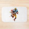 America Football Player With Helm Bath Mat Official Football Merch