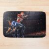 American Football Player In Action At Game Time Bath Mat Official Football Merch