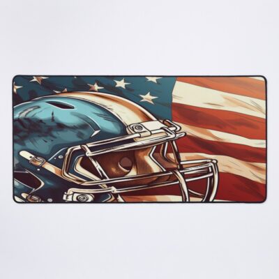 Amazing America: Football Helmet Mouse Pad Official Football Merch