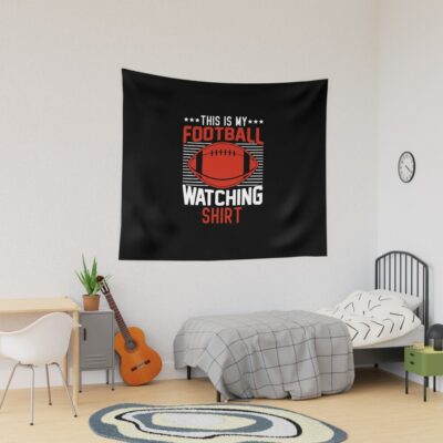 Football Lover : American Football Player Quote Tapestry Official Football Merch