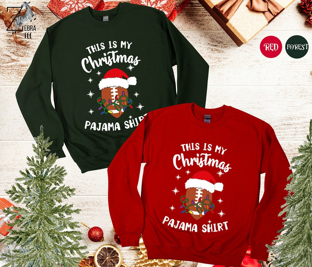 Funny Football Xmas Sweatshirt