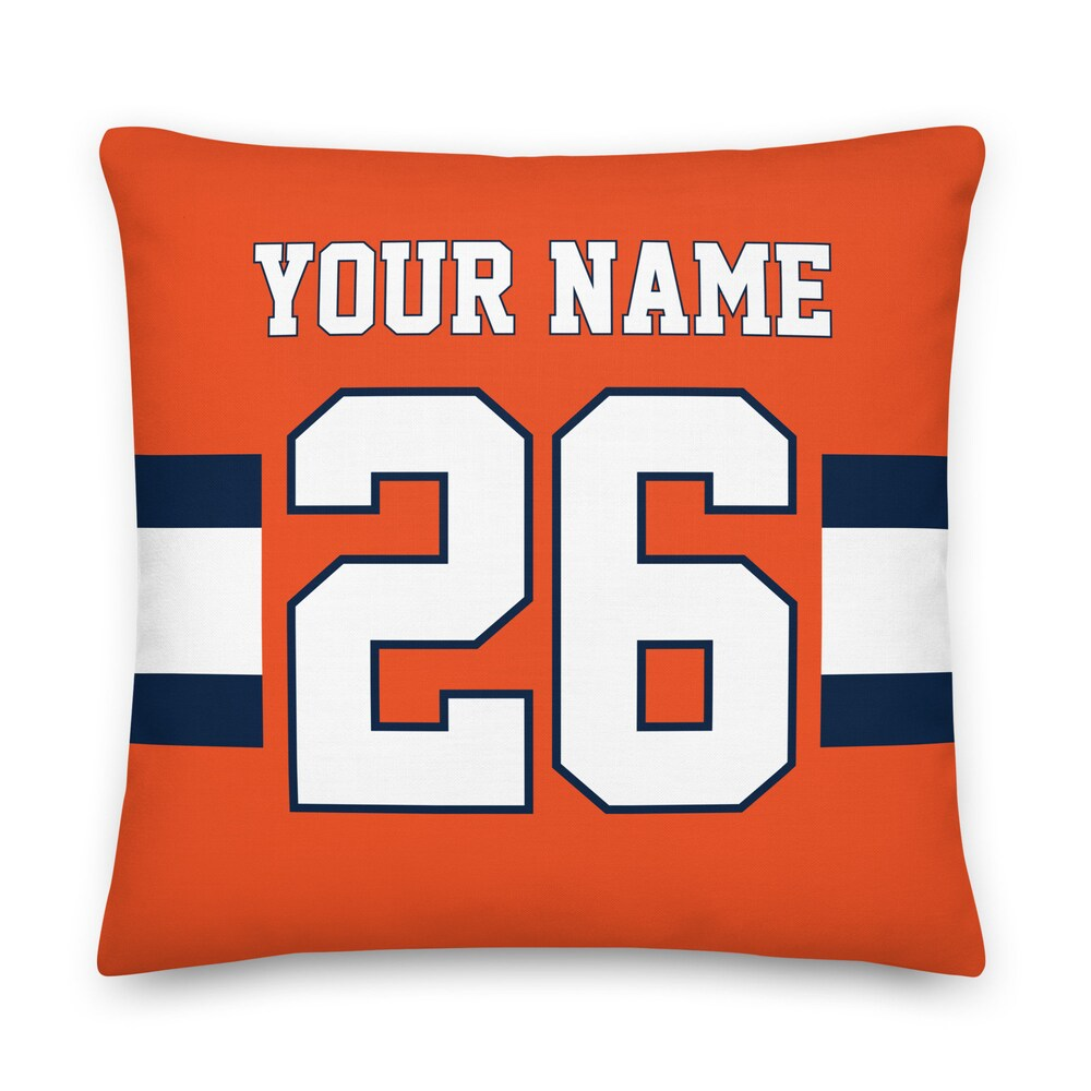 Personalized Denver Football Pillow