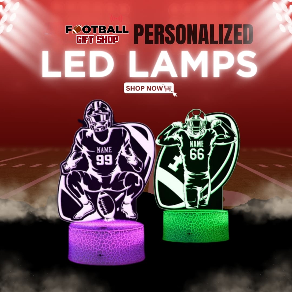 Footh Ball Gifts Shop led lamp 1 - Football Gift Shop